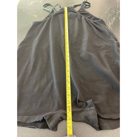 Automet black onesie romper spaghetti strap ladies L - Picture 2 of 8